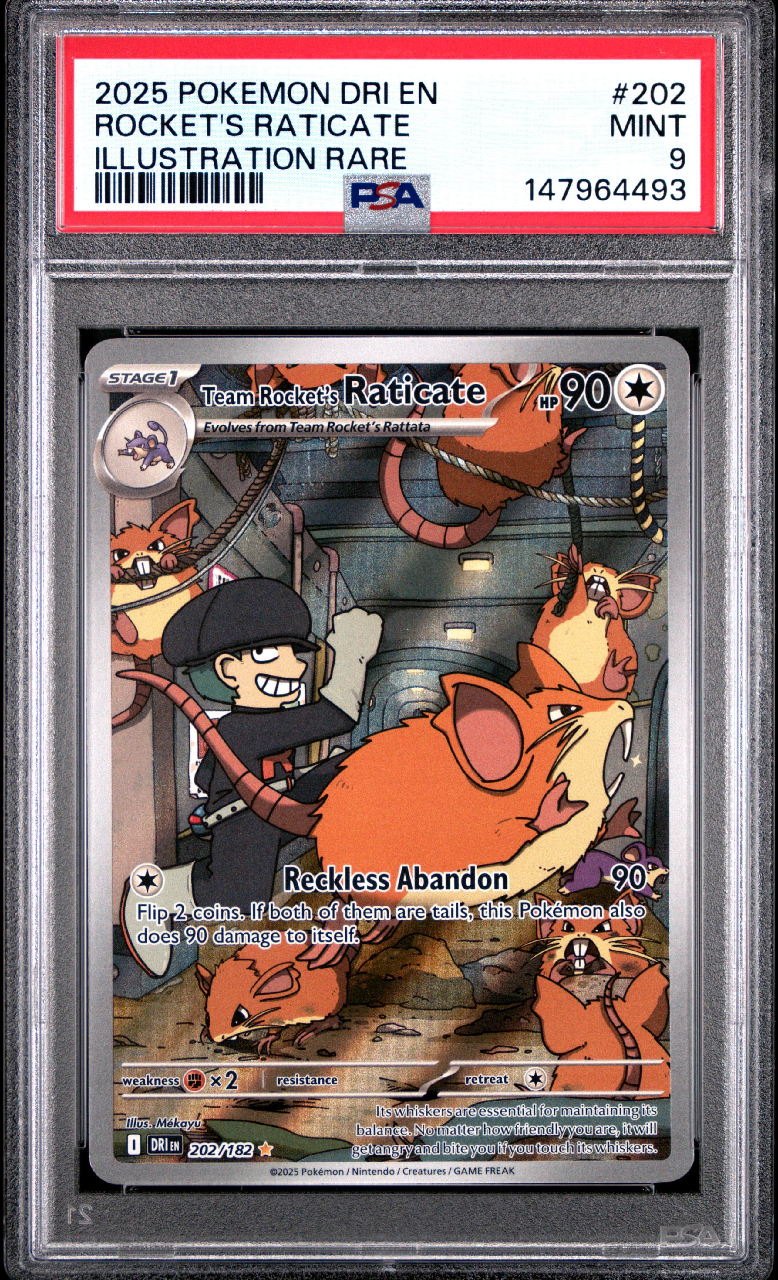 2025 #202 Team Rocket's Raticate