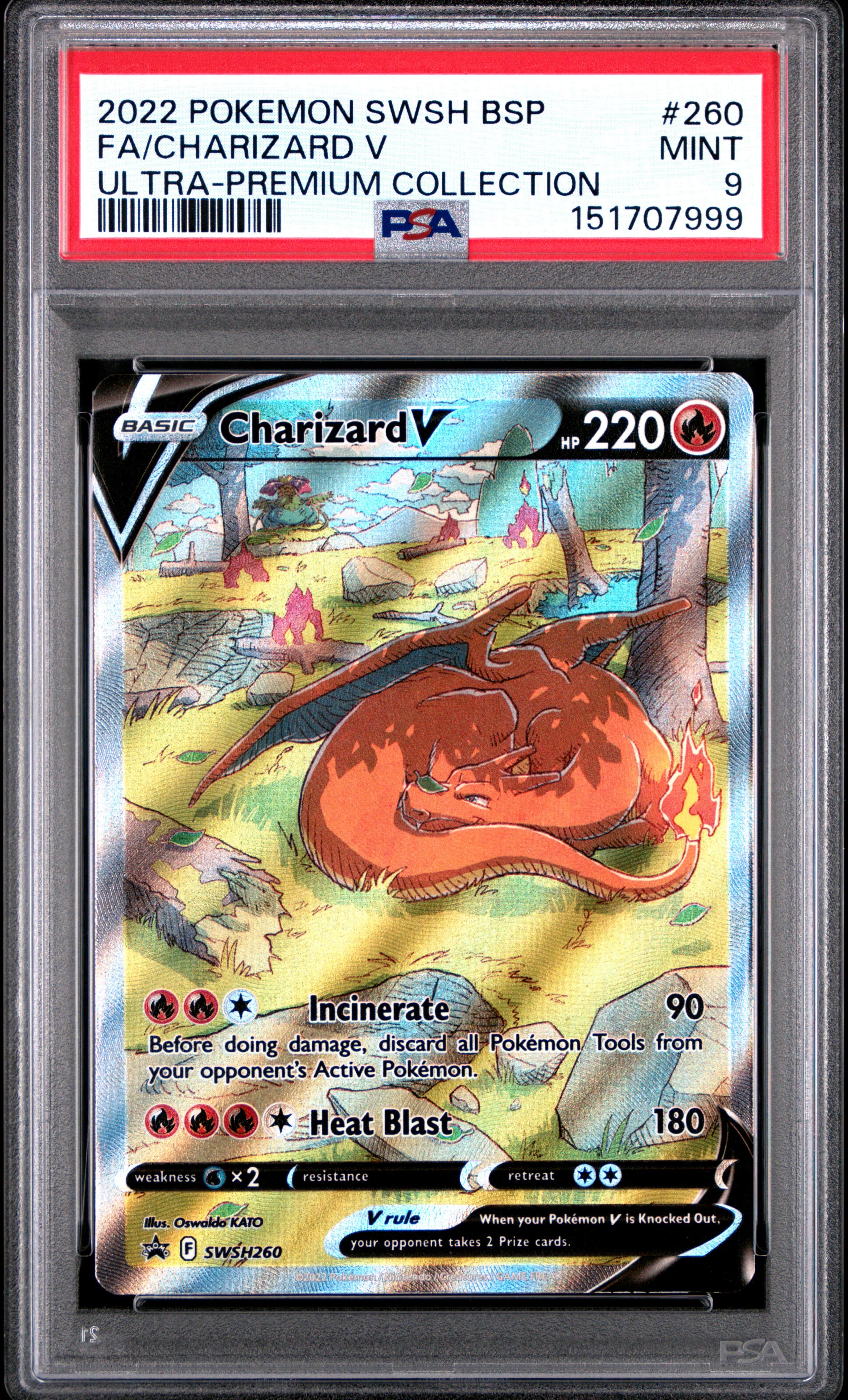 2022 #260 Full Art/Charizard V P
